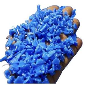 Déchets de fûts bleus en PEHD de qualité alimentaire, recyclés et broyés, pour moulage, respectueux de l'environnement, vente en gros - Product Image 5