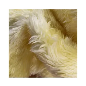 Boa akrilik uzun kazık 30/35mm suni kürk kumaş süper yumuşak lüks renk yapmak halı göstermek için moda takı giysi aksesuarları