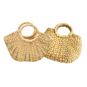 Producto caliente La artesanía tradicional cumple con el diseño moderno Bolsas de jacinto de agua al por mayor con envío global - Product Image 1