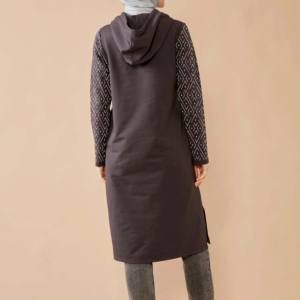 Top Quality Knitted Blank <b>Modest</b> Hoodie Fashion Casual Hoodies Sweatshirt Pullover Women <b>Modest</b> Hoodies and Sweatshirts Girls - Product Image 6