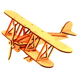 Wooden 3D Puzzle "War Plane"