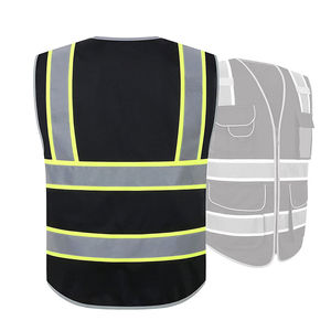 Gilet de sécurité réfléchissant pour hommes gilet de sécurité réfléchissant extérieur bon marché gilet de sécurité de sécurité de construction pour hommes - Product Image 3
