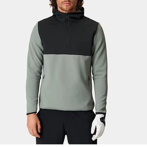 Veste légère en tricot à fermeture éclair pour hommes Vêtements de sport de golf respirants à capuche Vêtements d'extérieur à la mode pour les sports de plein air à quantité minimale de commande bas - Product Image 3