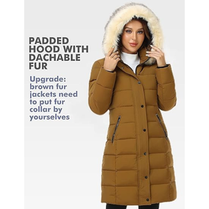 Vente Femmes Parka Manteaux Vestes Manteau Hiver Bonne Qualité Coton Femmes Veste - Product Image 4