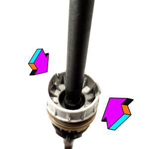 LEVA CAMBIO A CAVO MULTIPLIO PEUGEOT 3008 Serie 9672372980 (09>16) - Product Image 5