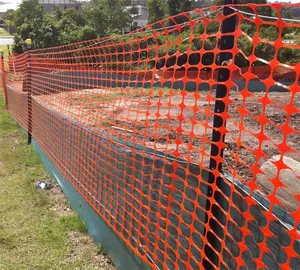 América del Sur malla de seguridad naranja valla de seguridad de plástico malla de barrera para advertencia