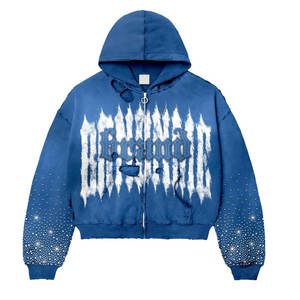 Tenue à la mode épaule tombante séchage rapide couleur unie taille adulte sweat à capuche vêtements de plein air manches longues avec votre logo de marque Boxy sweat à capuche - Product Image 3