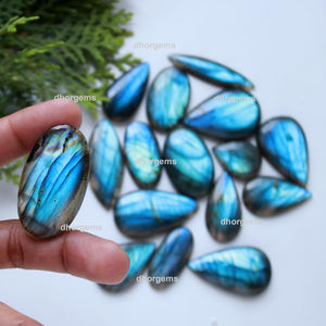 Pendentif en pierre d'améthyste rose en labradorite naturelle, bijou de 4mm en forme de cœur, larimar lemuérien - Product Image 6