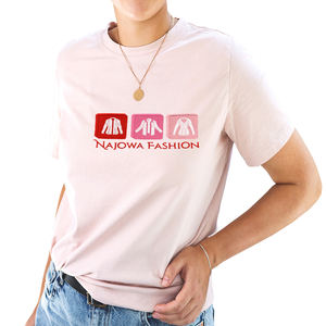 Camiseta Ecológica de Alta Calidad para Mujer, 180 Gramos, 100% Algodón, Diseño Personalizado con Servicio OEM, Precio al por Mayor - Product Image 4