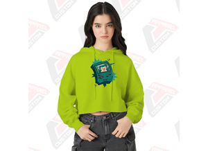 Sudadera con capucha corta elegante y acogedora para hombre 100% algodón bordado Impresión digital Invierno Capas ligeras perfectas - Product Image 3