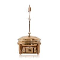 Équipement de cuisine professionnel grande capacité en acier inoxydable chauffe-plats ensemble cintre couvercle utilisé chauffe-plats ensemble de buffet