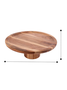 Présentoir à gâteau moderne et élégant en bois d'acacia Plateaux décoratifs multifonctionnels pour Ramadan Mariage Diwali Occasions Exportations d'épicéa - Product Image 3