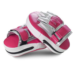 Logo personnalisé en gros et impression de haute qualité sparring entraînement Focus mitaines poinçonnage Pad professionnel en cuir Pu - Product Image 6