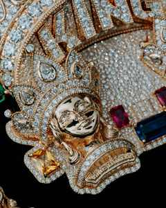 Men's Classic 925 Sterling Silver <b>Chain</b> Pendant with Brilliant Cut <b>VVS</b> Moissanite Custom Pass <b>Diamond</b> Tester Fine Jewelry - Product Image 6