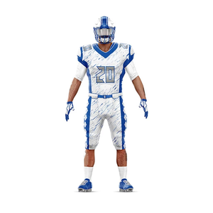 Maillot de football américain de style nouveau, service OEM, design personnalisé, respirant, court, 100% polyester, ONEAPEX INTERNATIONAL - Product Image 3