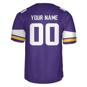 Jersey de Fútbol Americano Personalizado con Nuevo Diseño OEM, Jersey de Fútbol Americano de Entrenamiento con Impresión por Sublimación de Alta Calidad - Product Image 2