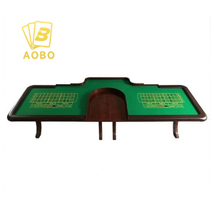Mesa de Ruleta de Diseño Especial Moderno para Casino, Área de <span class=keywords><strong>Apuestas</strong></span> Doble, Mesa de Ruleta de Doble Diseño - Product Image 1