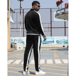 2025 hommes survêtement décontracté Joggers à capuche vêtements de sport vestes et pantalons 2 pièces ensembles Hip Hop course costume de sport - Product Image 3