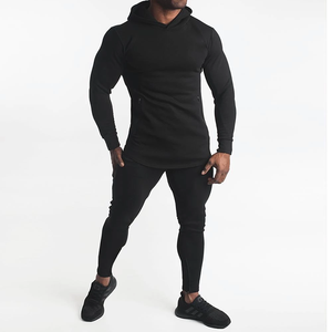 High Quality Custom logo Men's Heavy Weight Blank Oversized Sweatshirt Pullover <b>Thick</b> <b>Fleece</b> Men Hoodies - Product Image 3