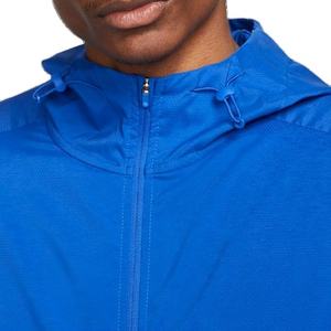 Veste coupe-vent d'hiver pour homme de haute qualité personnalisée, 100% polyester, imperméable, logo frontal, décontractée pour la randonnée en plein air, fabriquée HI 2026 - Product Image 3