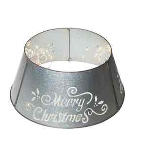 Collier d'arbre rond en métal doré à motif de points, idéal pour la décoration de jardin et d'intérieur – Vente en gros par le fabricant - Product Image 3