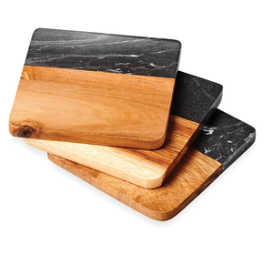 Sous-verre gravé en bois et en marbre personnalisé en gros sous-verre à bas prix sous-verre porte-tasse ensemble carré rond pour les boissons - Product Image 3