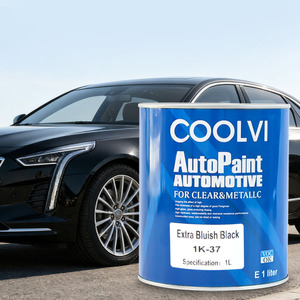 Cat Hitam Kehitaman Ekstra 1K High Gloss - Pasokan Langsung Pabrik, Pelapis Otomotif Hemat Biaya untuk Pengecatan Ulang - Product Image 1