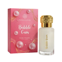 Parfum liquide unisexe de luxe 12ml France Dubaï, senteur florale fruitée, longue tenue, concentré, Musc Tahara Bubble Gum, fragrance corporelle