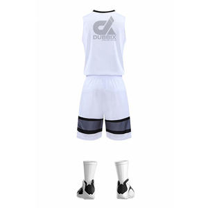 Conjunto de Uniforme de Baloncesto Reversible con Sublimación Completa y Logotipo Personalizado, Transpirable, 100% Poliéster, Temporada de Invierno, Jersey 3D para Equipo Masculino - Product Image 5