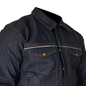New Breathable Made In High Quality Material <b>Men</b> <b>Jeans</b> <b>Jacket</b> Best Selling <b>Men</b> Winter <b>Jacket</b> For Adult - Product Image 3