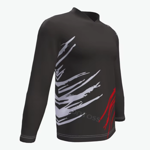 Venta al por mayor sublimación pesca Jersey manga larga moda en blanco pesca Jerseys nuevo diseño pesca Jersey - Product Image 2