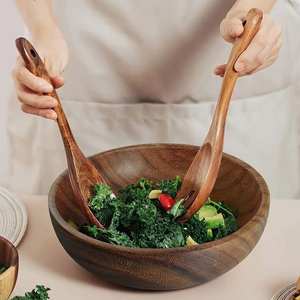 Bols en bois d'acacia Parfaits pour la cuisine et les tables Panier à fruits en bois de qualité - Product Image 5