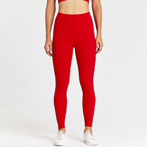 Leggings de gymnastique taille haute pour femmes vêtements d'entraînement de fitness nus avec poches pratiques pantalons de yoga taille moyenne pour tous les âges - Product Image 2