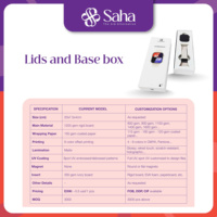 Boîte cadeau SAHA BOX en carton kraft recyclable de qualité supérieure pour bracelet de montre électronique intelligente, finition mate, fabriquée par un fabricant OEM vietnamien