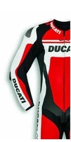 Traje de Carreras de Motociclismo de Cuero Transpirable Personalizado, Ropa de Carreras Automovilística Impermeable y Cortavientos de Primera Calidad con Logotipo Frontal Estampado