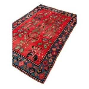 พรมขนสัตว์ถักมือลายดอกไม้สีชมพูและสีม่วง Aalam Paem-239 สำหรับตกแต่งห้องนั่งเล่นในบ้าน พรมจาอีปุร์ สหรัฐอเมริกา - Product Image 2