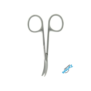 Fabricante y exportador de instrumentos quirúrgicos, tijeras de sutura de curva corta de acero inoxidable de alta calidad - Product Image 3