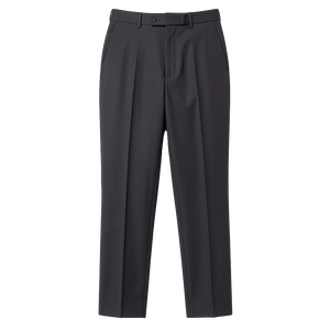 Pantalones Formales para Hombre, Corte Recto, Ligeros, de Sarga, Cintura Media, Clásicos de Oficina, Color Sólido, Transpirables - Product Image 1