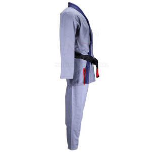 Uniforme de Karate de último diseño para hombres Color sólido Kimono De Jiu Jitsu Uniforme de Karate para la venta - Product Image 2