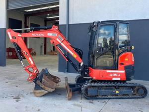 Miniexcavadora Hidráulica Compacta Kubota Usada y Nueva para Construcción, Jardinería, Mantenimiento Agrícola y Proyectos de Excavación - Product Image 4