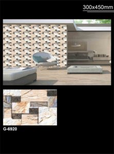 30X45cm กระเบื้องเซรามิกเคลือบเงามันวาวแบบดิจิตอลสำหรับผนังภายในและภายนอกอาคารเชิงพาณิชย์และที่อยู่อาศัย - Product Image 2