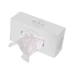 Caja de pañuelos para el hogar al por mayor, caja de pañuelos de papel para ahorrar espacio - Product Image 4