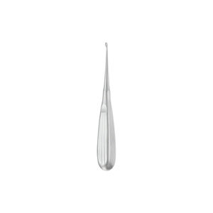 Curette à os SCHEDE de haute qualité 170 mm 6.34 "Fig 0 largeur 2.5mm Curette à os réutilisable Non stérile pour chirurgie - Product Image 5