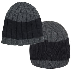 Gorro de punto acanalado de acrílico con logo de diamantes de imitación, gorro de invierno negro jacquard, gorro de esquí, gorro de pescador liso al por mayor, gorro de punto jacquard - Product Image 2