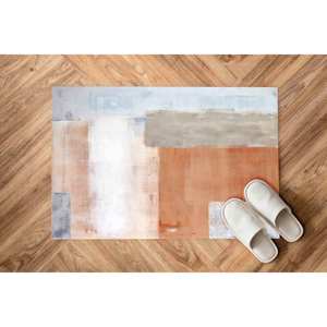 Tapis imprimé - Design moderne, antidérapant, facile à nettoyer, tendance, tapis en chenille - Product Image 5