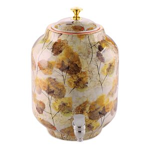 Dispensador de agua de cobre de Venta caliente con vidrio para el hogar, Hotel y restaurante, beneficios para la salud de cobre, diseño moderno, vasos para fiestas - Product Image 1