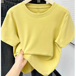 T-shirts à manches courtes 100% coton pour enfants de haute qualité été garçons et filles hauts chemises de classe en gros - Product Image 5