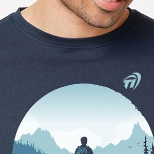 Todas las tallas disponibles en camisetas impresas Camisetas hechas en Pakistán más vendidas Precio razonable Camisetas impresas - Product Image 6