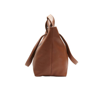 Nouveauté : Sacs à main de luxe pour femmes en cuir véritable, avec fermeture éclair et design épaules tombantes, collection mode - Product Image 3