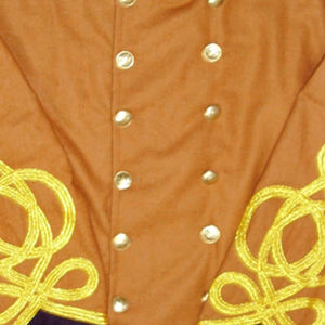 Veste d'uniforme d'engagé de la guerre civile américaine, reproduction, uniforme fédéral, couleur unie, manteau en laine - Product Image 4